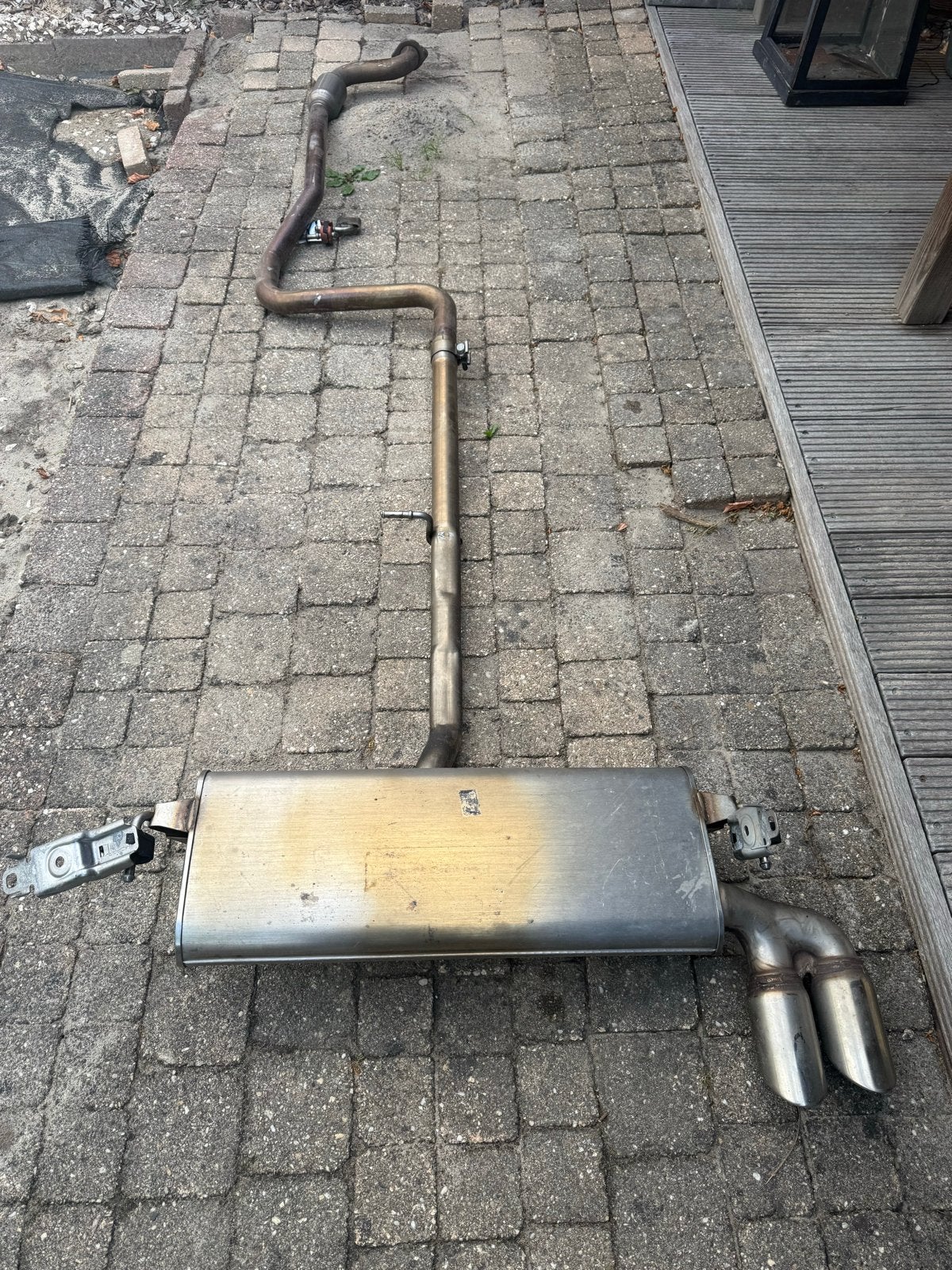 Midden- en einddemper Fiat 500X, Ophalen of Verzenden, Gebruikt, Fiat