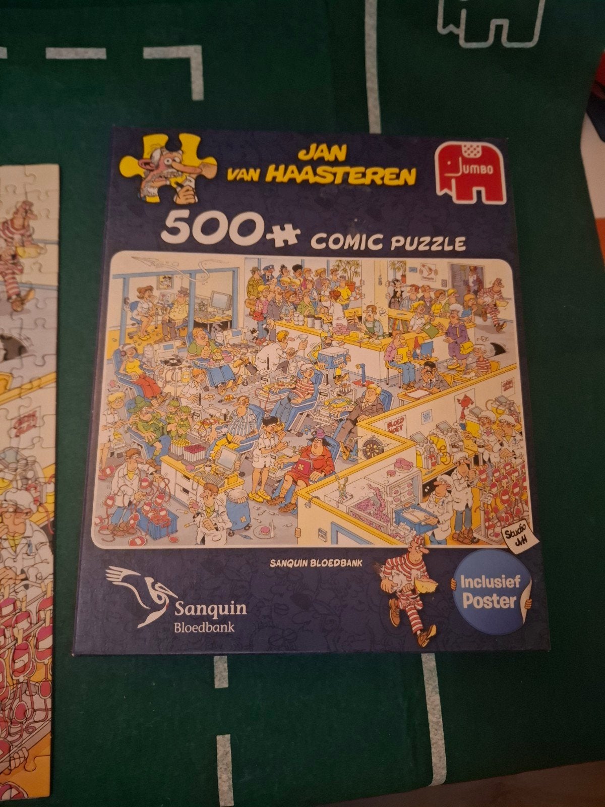 Jan van Haasteren puzzel, Ophalen of Verzenden, 500 t/m 1500 stukjes, Zo goed als nieuw, Legpuzzel