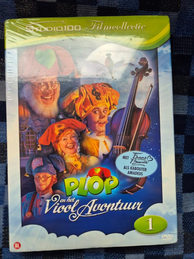 Kabouter Plop en het Viool Avontuur DVD - Studio 100, Avontuur, Alle leeftijden, Ophalen of Verzenden, Nieuw in verpakking