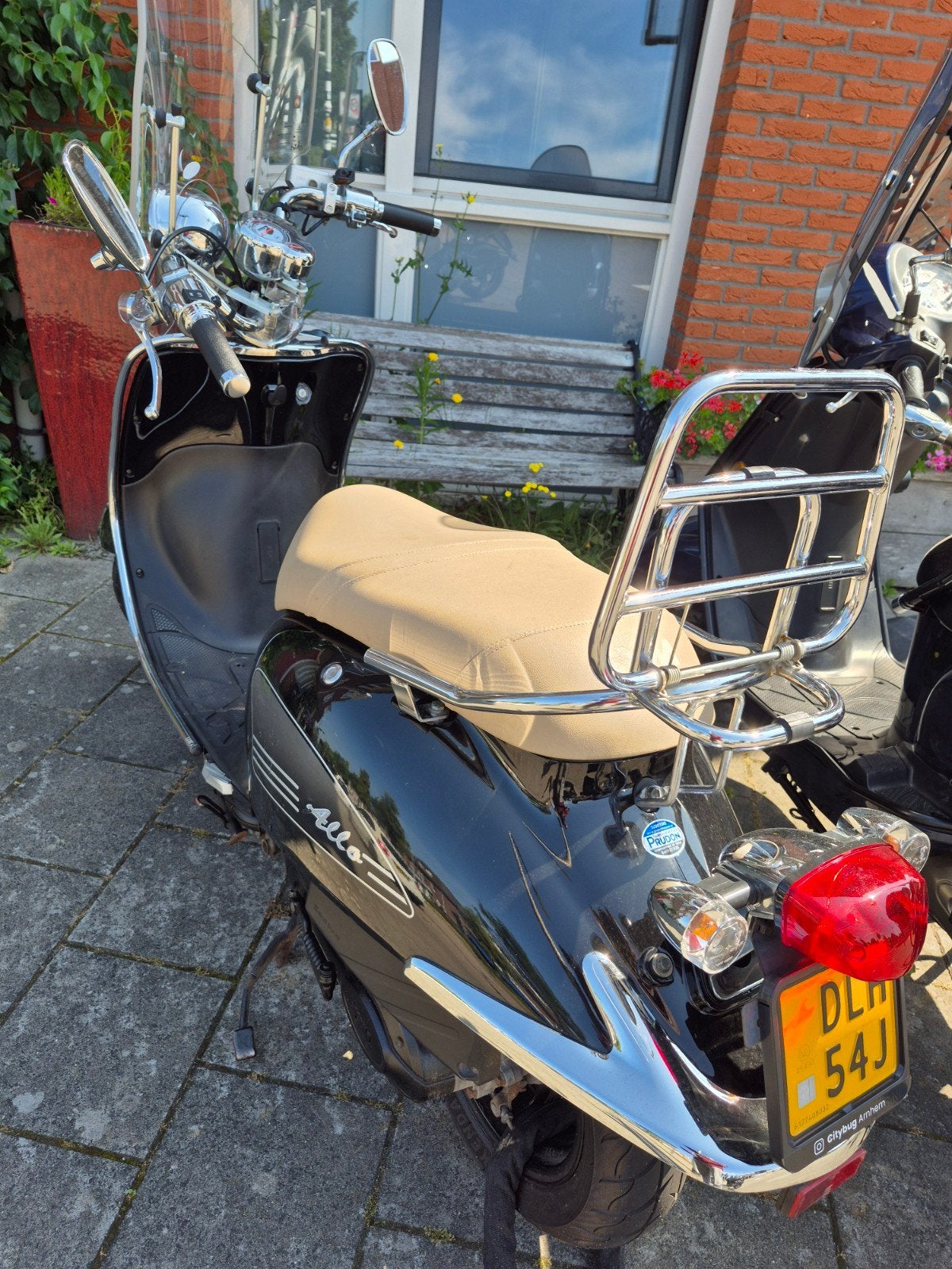 Sym Allo Scooter - Zwart, Ophalen, Gebruikt, Maximaal 45 km/u, Allo