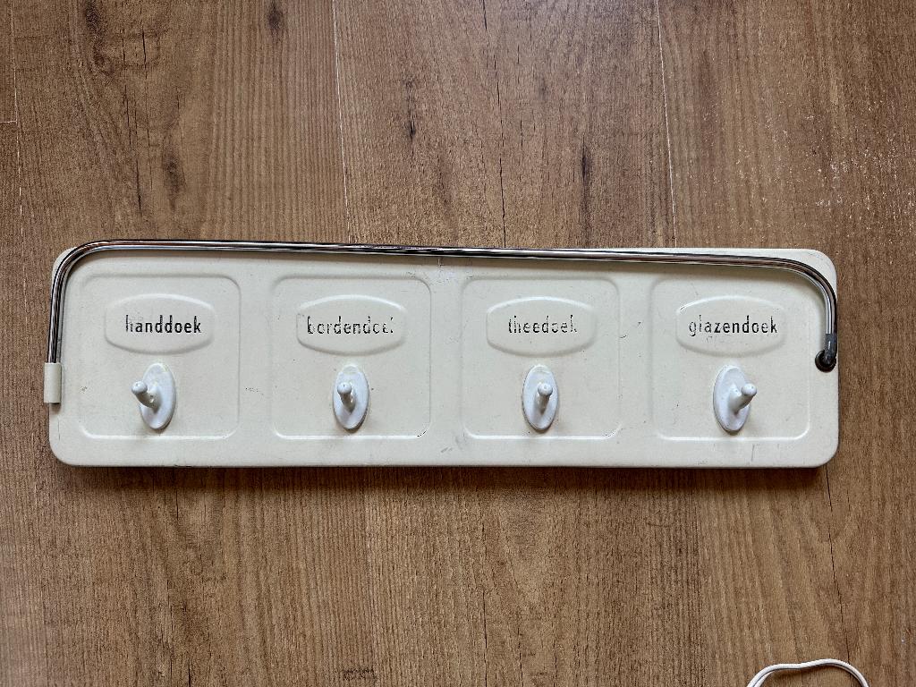 Brabantia thee/handdoek houder + bijhorend doek  IZGS €15,-, Ophalen of Verzenden