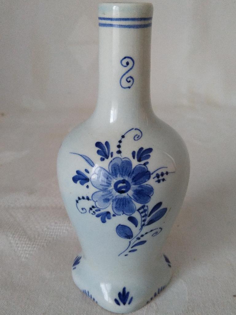 Plateel VAASJE 12 cm hoog, van Plateelbakkerij Schoonhoven, Antiek en Kunst, Ophalen of Verzenden