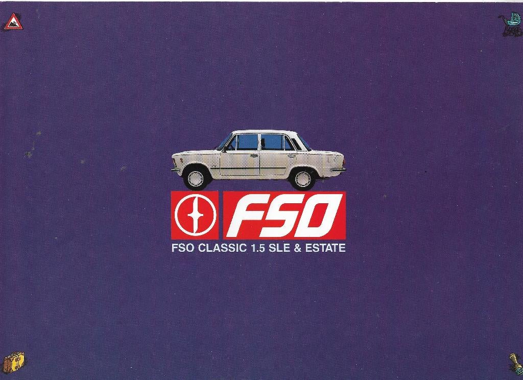 Brochure FSO Classic 1.5 SLE & Estate, ca, 1985 (NL)., ABIMEX, Ridderkerk., Nieuw, Ophalen of Verzenden, Overige merken