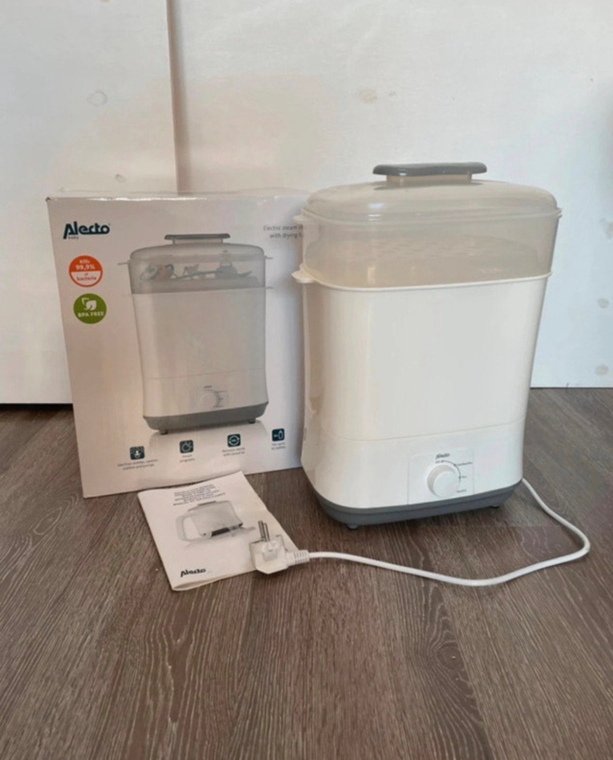 Alecto BF55 Sterilisator en Droger voor Babyflessen, Ophalen, Gebruikt