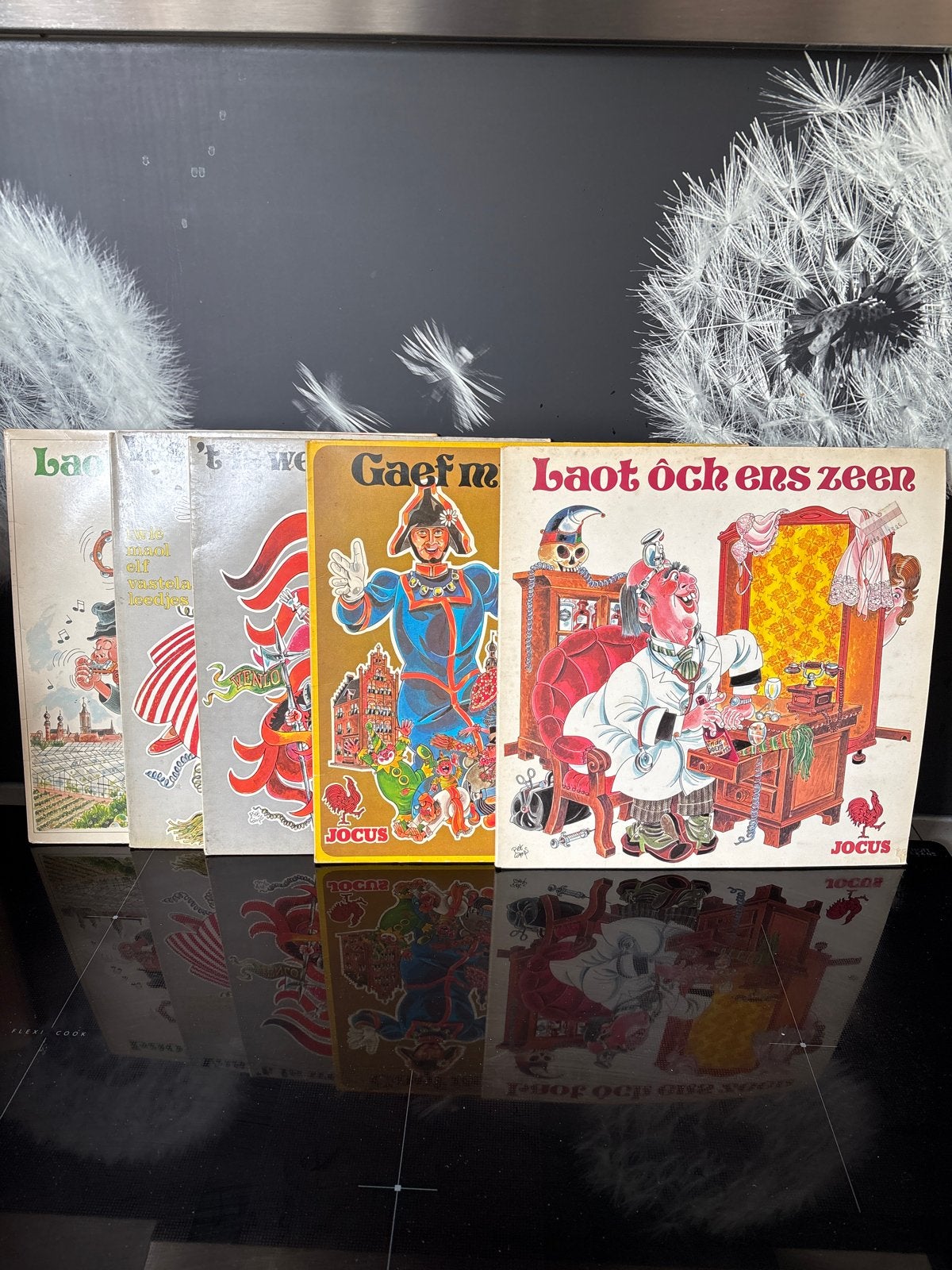 Jocus Vastelaovesleedjes LP's - Set van 8, Ophalen of Verzenden, Gebruikt, Streekmuziek