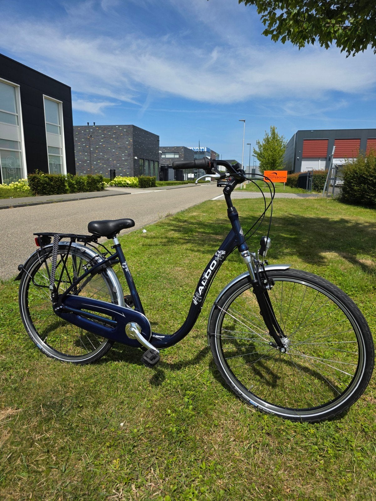 Nette ALDO damesfiets met lage instap en versnellingen, Fietsen en Brommers, Fietsen | Dames | Damesfietsen, 53 tot 56 cm, Velgrem