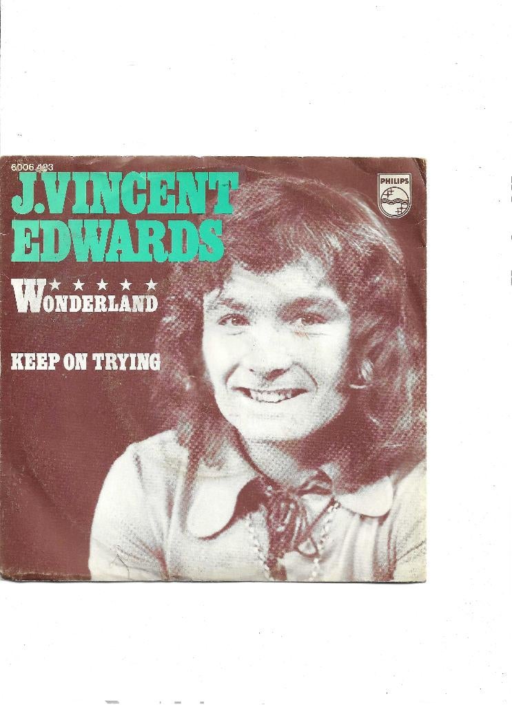 J. Vincent Edwards - Wonderland, Ophalen of Verzenden, Gebruikt, Pop