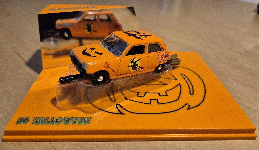 Renault 5 Halloween Norev 1:43, Ophalen of Verzenden, Zo goed als nieuw, Auto, Norev