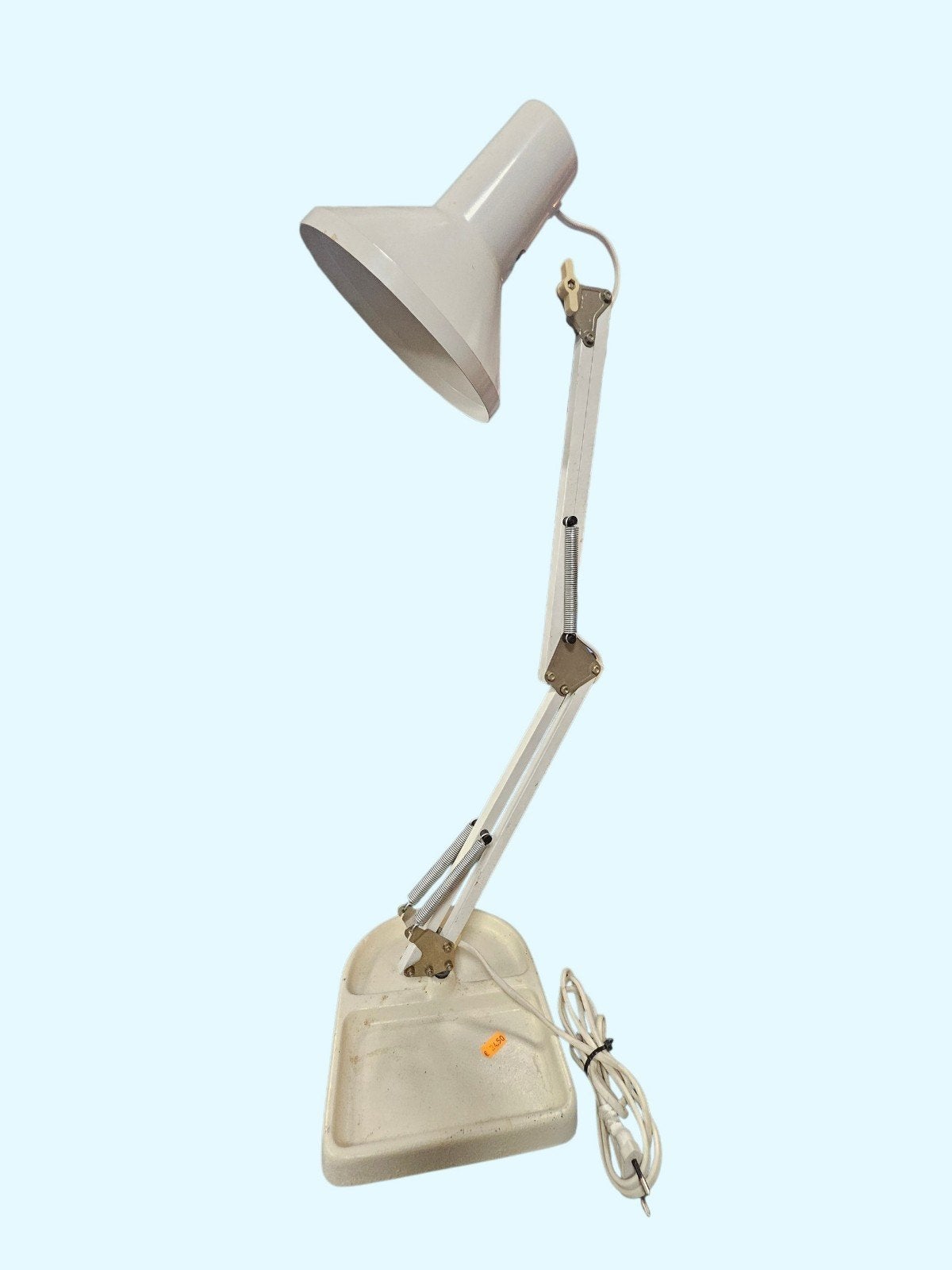 Vintage bureaulamp / tekentafellamp, Wit, Overige merken, Gebruikt, Niet van toepassing