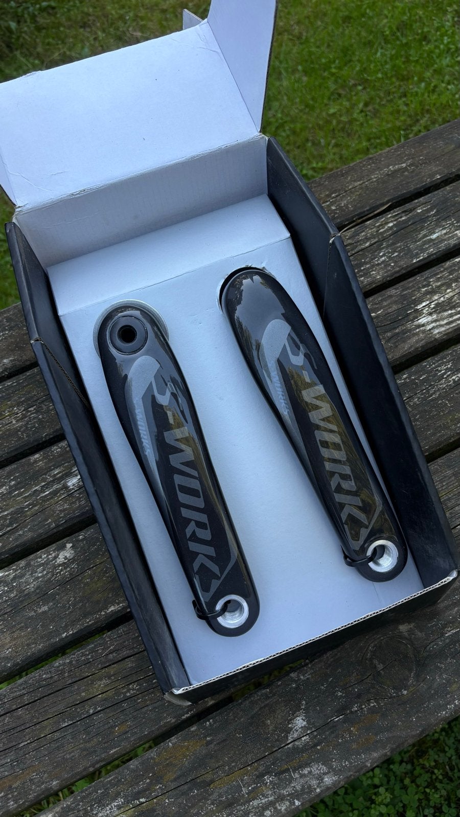 S-Works Carbon Crankstel 175mm -  Nieuw, Crankstel of Pedalen, Ophalen of Verzenden, Zo goed als nieuw, Racefiets
