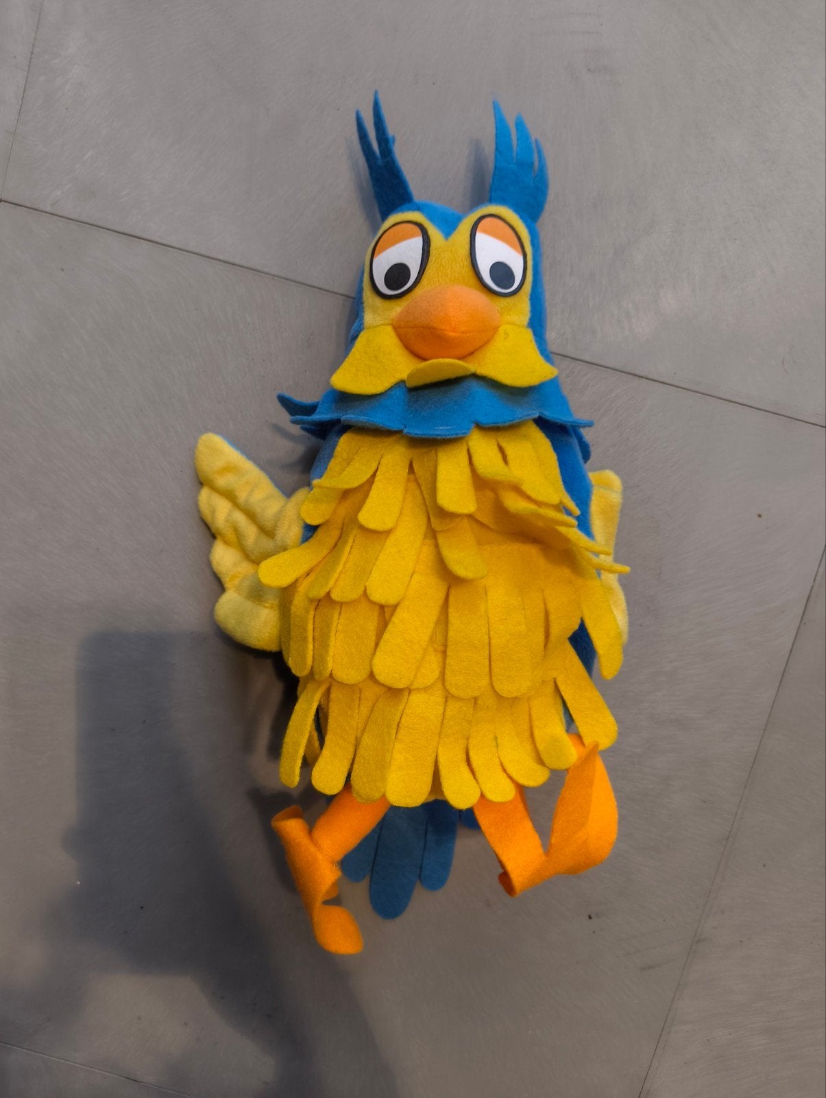 Handpop Fabeltjeskrant - Uil, Ophalen of Verzenden