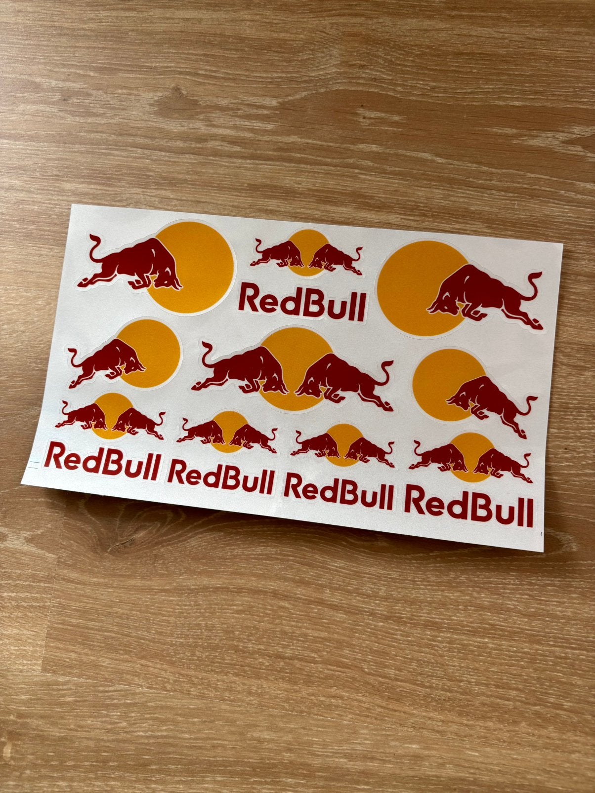 Red Bull stickers, Ophalen of Verzenden, Nieuw, Merk