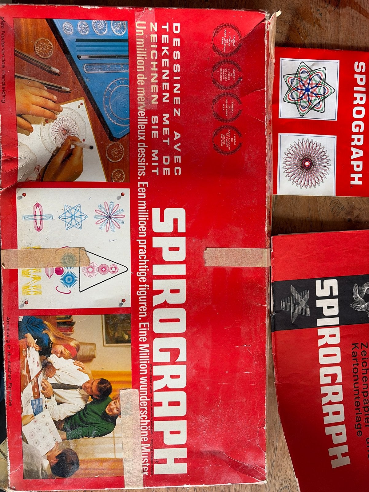 Vintage Spirograph Meccano Tekenset - Klassiek Speelgoed, Ophalen, Gebruikt, Knutselen