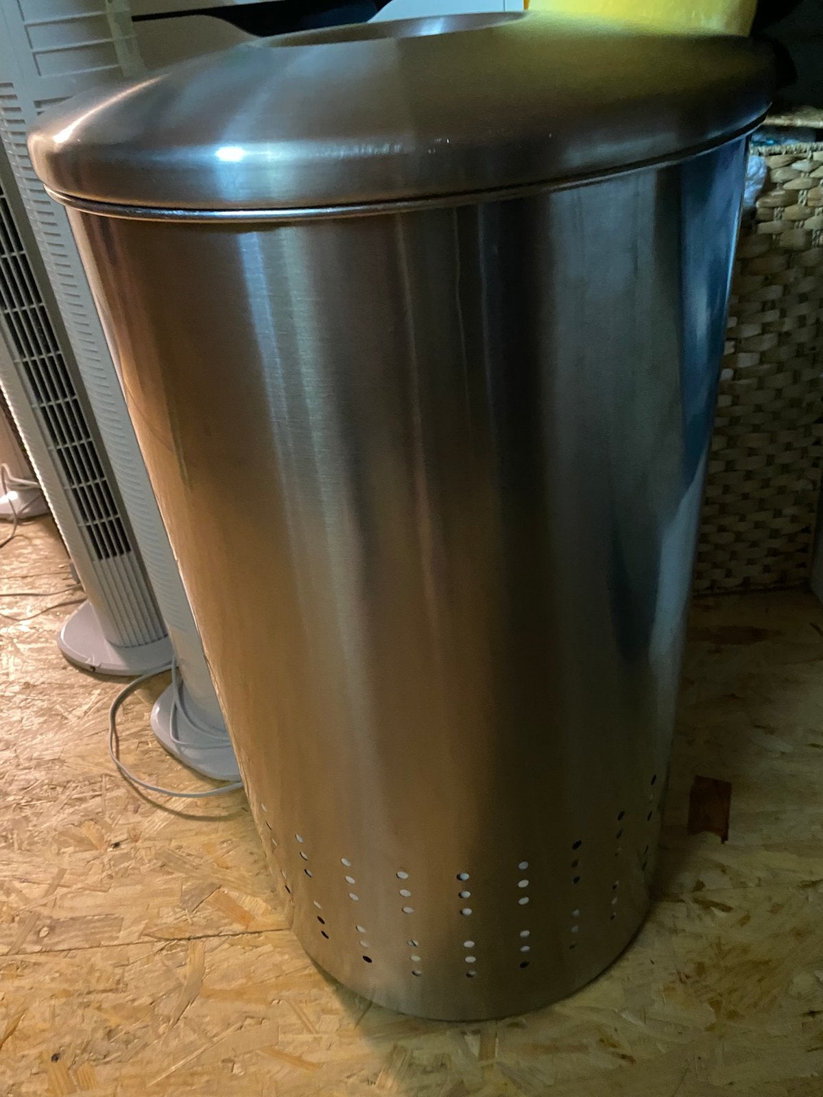 Wasmand brabantia, Huis en Inrichting, Ophalen, Zo goed als nieuw, Rvs, Minder dan 50 cm