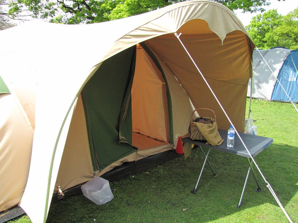 Esvo kameleon tent, Caravans en Kamperen, Tenten, Ophalen, Gebruikt, Tot en met 6