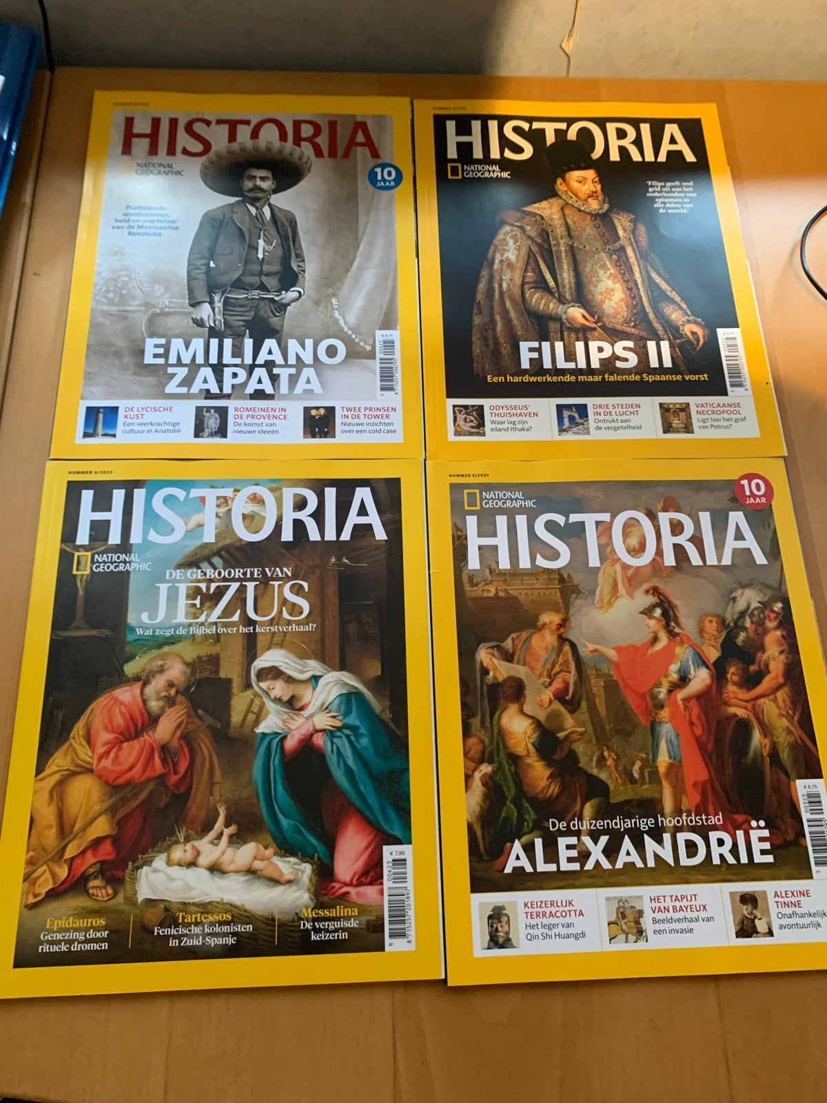 National Geographic Historia - 4 nummers, Boeken, Ophalen of Verzenden, Zo goed als nieuw, Overige typen