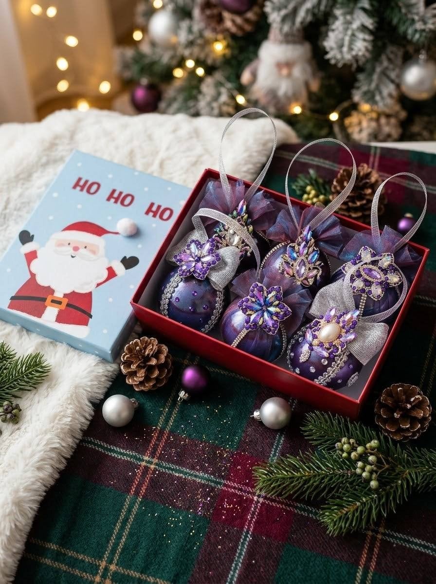 Handgemaakte kerstboomversieringen, Ophalen of Verzenden, Nieuw