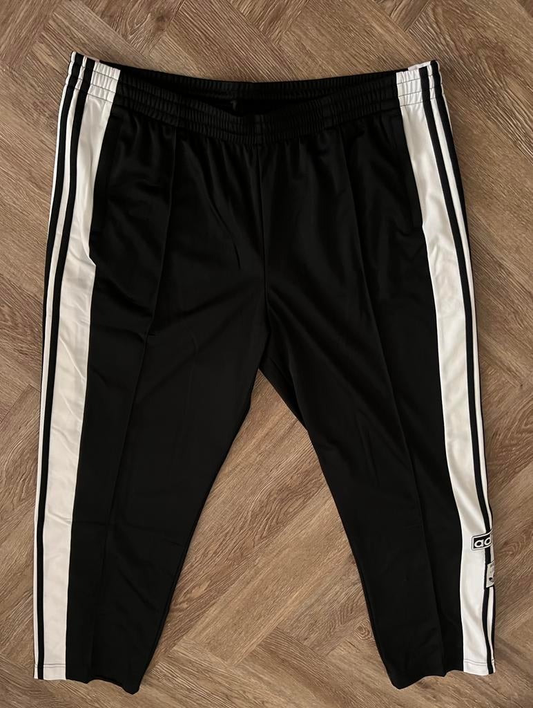 Adidas adibreak zwarte broek, pantalon, jogger, joggingbroek, Verzenden, Zwart, Maat 46/48 (XL) of groter, Nieuw