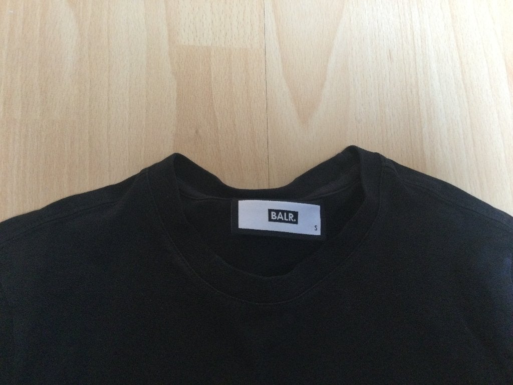 BALR. T-shirt zwart - Maat S, Gebruikt, BALR., Jongen of Meisje, Ophalen of Verzenden