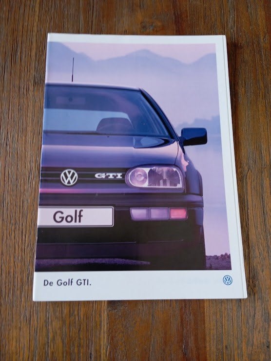 VW De Golf GTi [ 1 / 1996 ] 32 pag., Verzenden, Zo goed als nieuw, Volkswagen