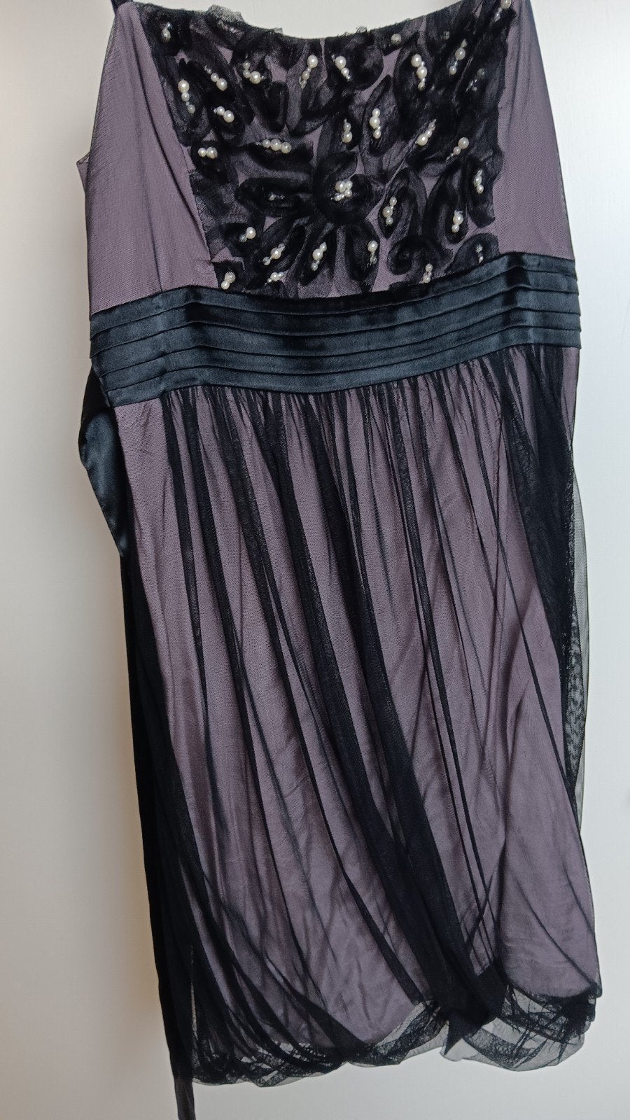 Styles by Steps feestjurk met parels en tule, maat 38, Kleding | Dames, Jurken, Ophalen of Verzenden