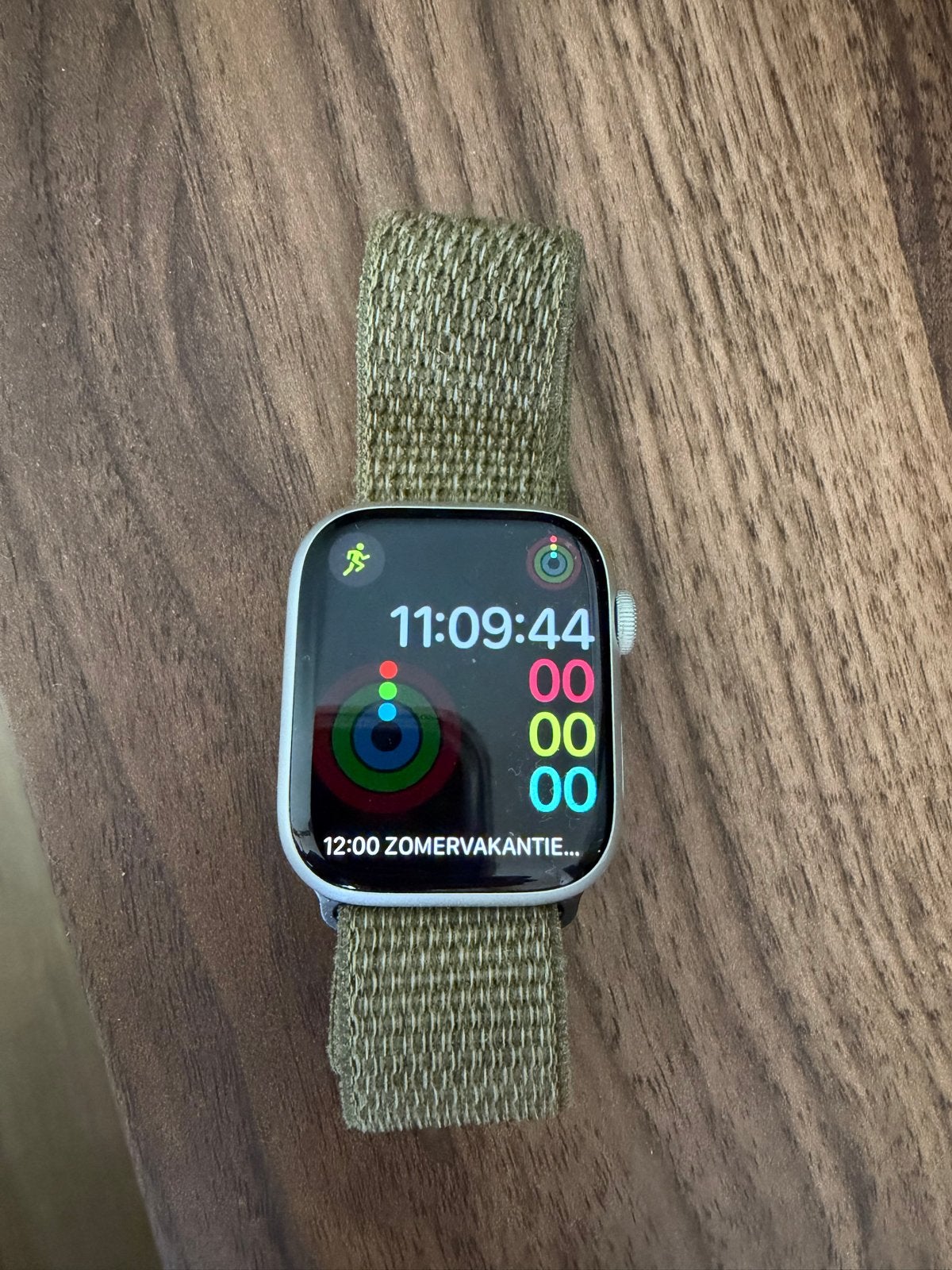 Apple Watch Series 8 45mm GPS + Cellular eSIM Nike Groen, Ophalen, Hartslag, IOS, Zo goed als nieuw