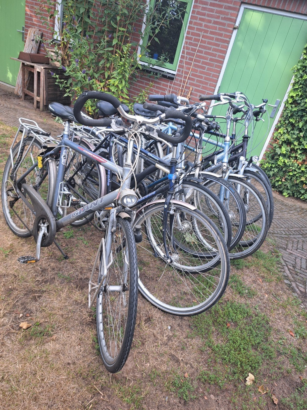 partij fietsen, Ophalen, Gebruikt