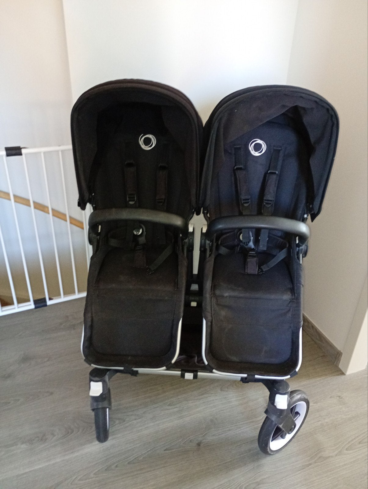Bugaboo Donkey3, Duo kinderwagen met accessoires, Kinderen en Baby's, Kinderwagens en Combinaties, Ophalen, Gebruikt, Combiwagen