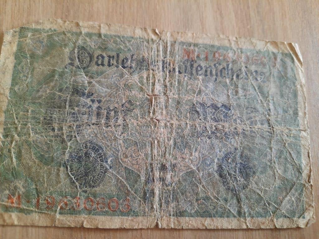Duitse bankbiljetten 1920 ,1948, Postzegels en Munten, Bankbiljetten | Europa | Niet-Eurobiljetten, Ophalen of Verzenden, Duitsland