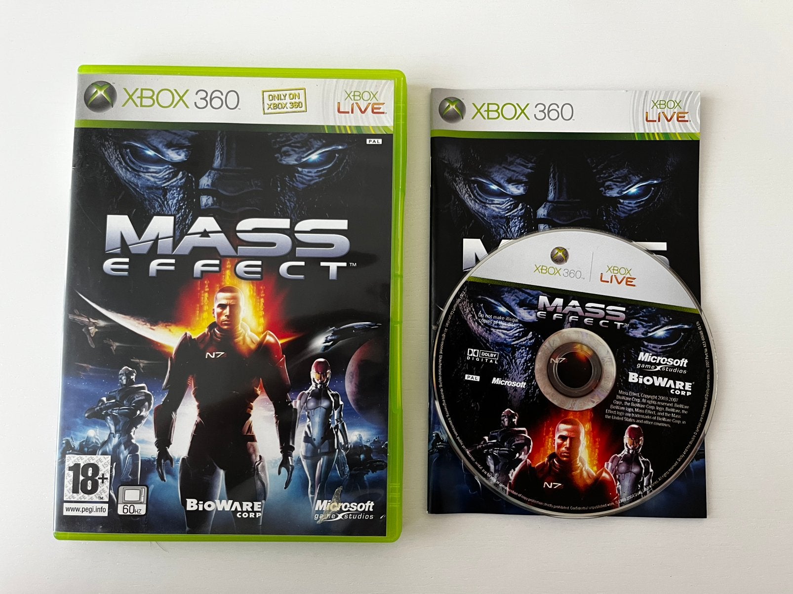 Mass Effect, Vanaf 18 jaar, 1 speler, Ophalen of Verzenden, Zo goed als nieuw