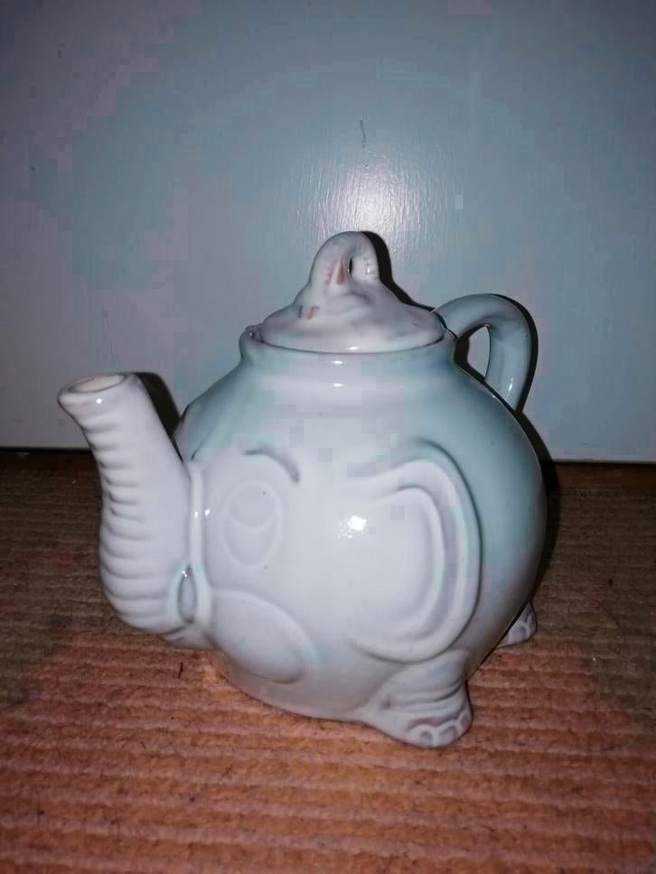 Leuke theepot in de vorm van een olifant 2, Ophalen of Verzenden, Nieuw