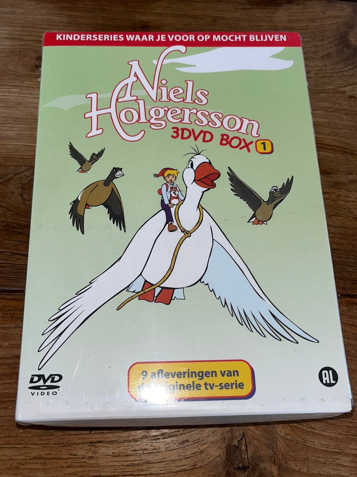 Niels holgersson 3 dvd box #1 nieuw sealed, Alle leeftijden, Ophalen of Verzenden, Zo goed als nieuw
