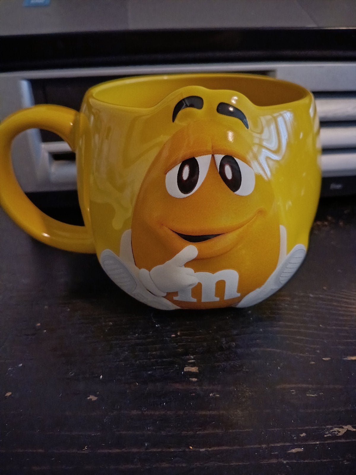 mooie gele M&M beker, Ophalen of Verzenden, Zo goed als nieuw, Gebruiksvoorwerp