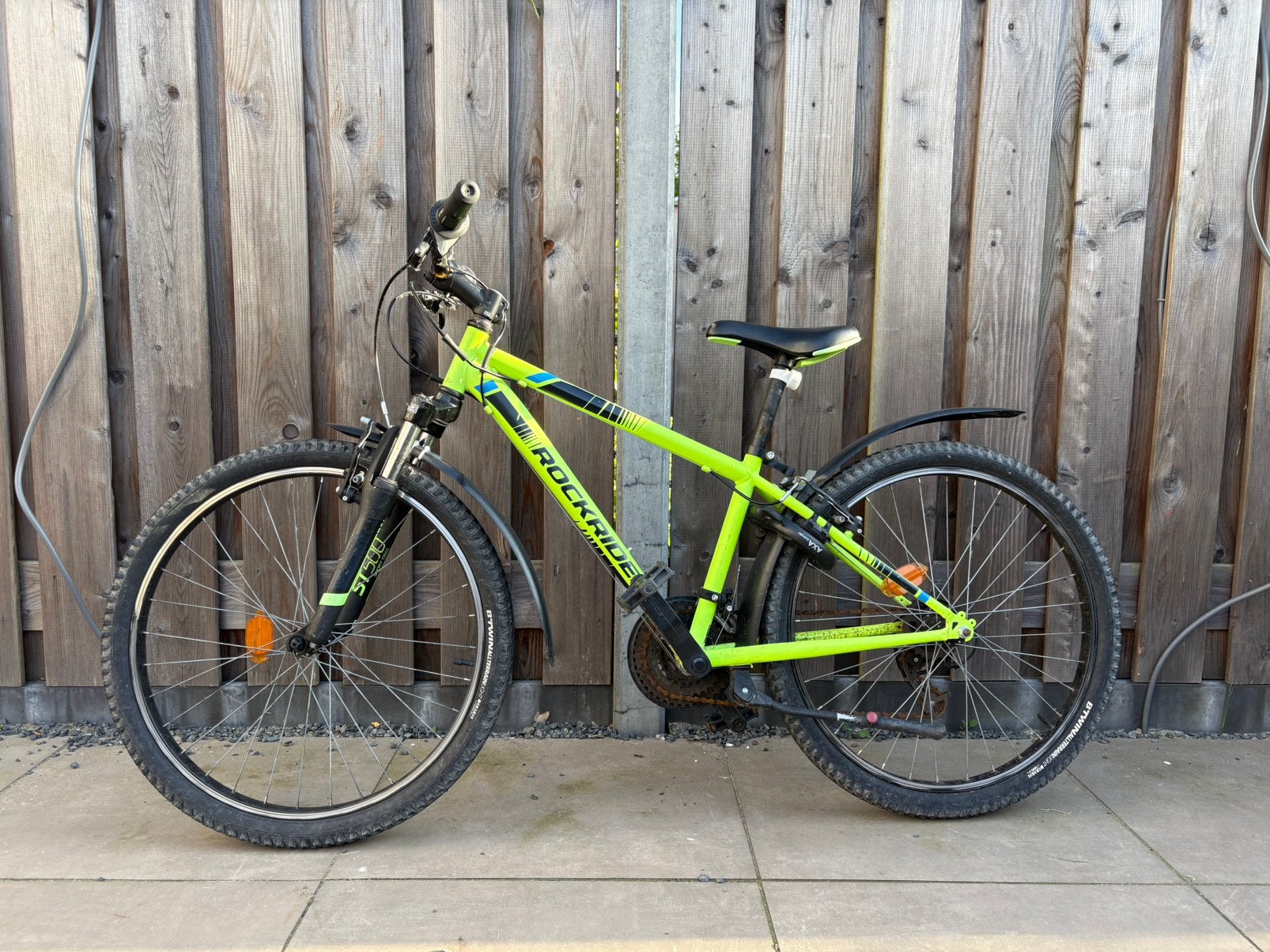 Rockrider ST500 Mountainbike - 18 versnellingen, Ophalen of Verzenden, Gebruikt, Velgrem, 20 inch of meer