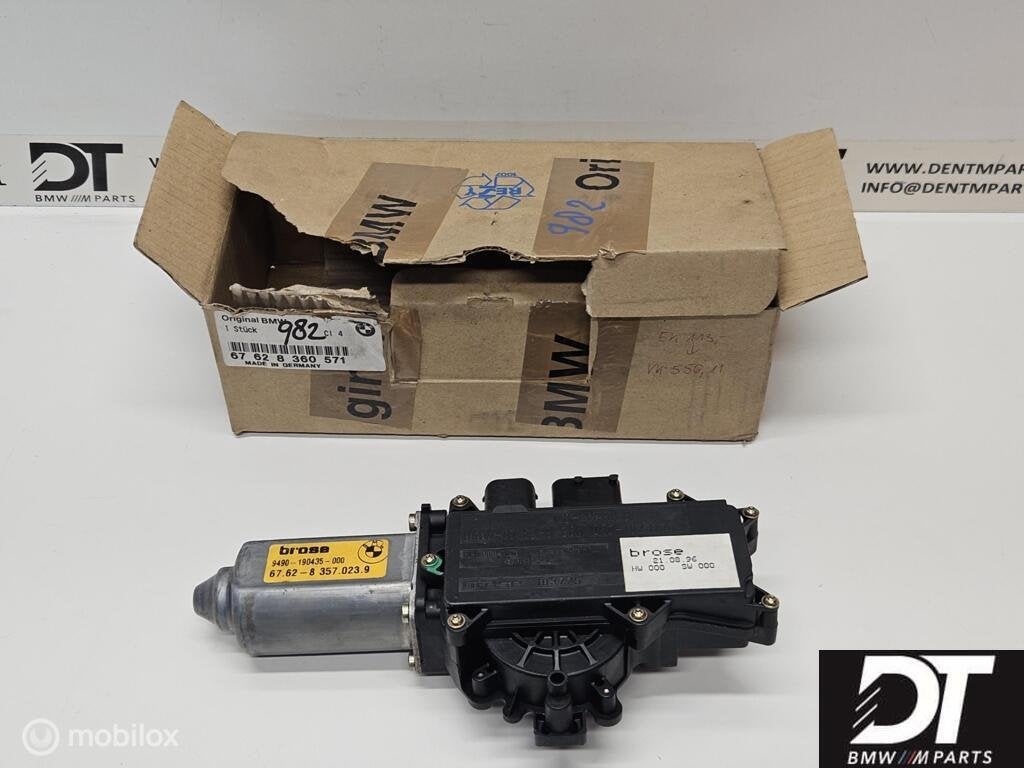 Raammotor linksvoor BMW 3-serie E36 Coupe 67628360571, Nieuw, Ophalen of Verzenden, BMW, BMW