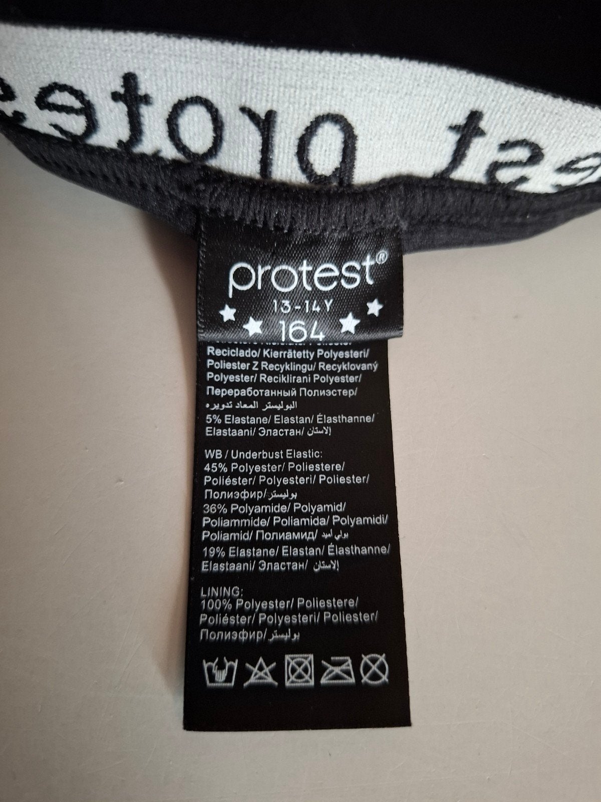 Kinderbadpak maat 164 - Protest - Zo goed als nieuw, Kinderen en Baby's, Kinderkleding | Kinder-zwemkleding, Ophalen, Protest