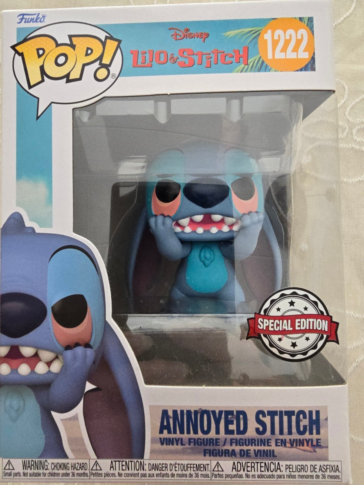 Funko Pop! Disney Lilo & Stitch 1222 Annoyed Stitch, Ophalen, Nieuw, Jongen of Meisje