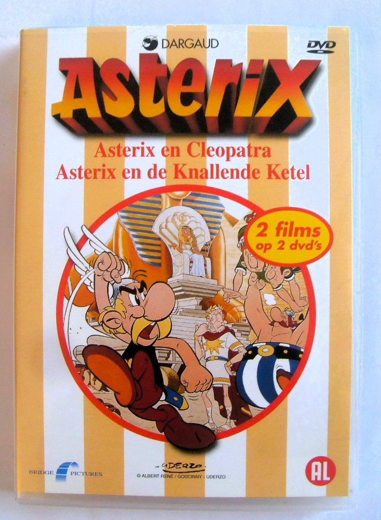 Asterix En De Knallende Ketel Asterix En Cleopatra DVD-Box, Europees, Tekenfilm, Alle leeftijden, Zo goed als nieuw