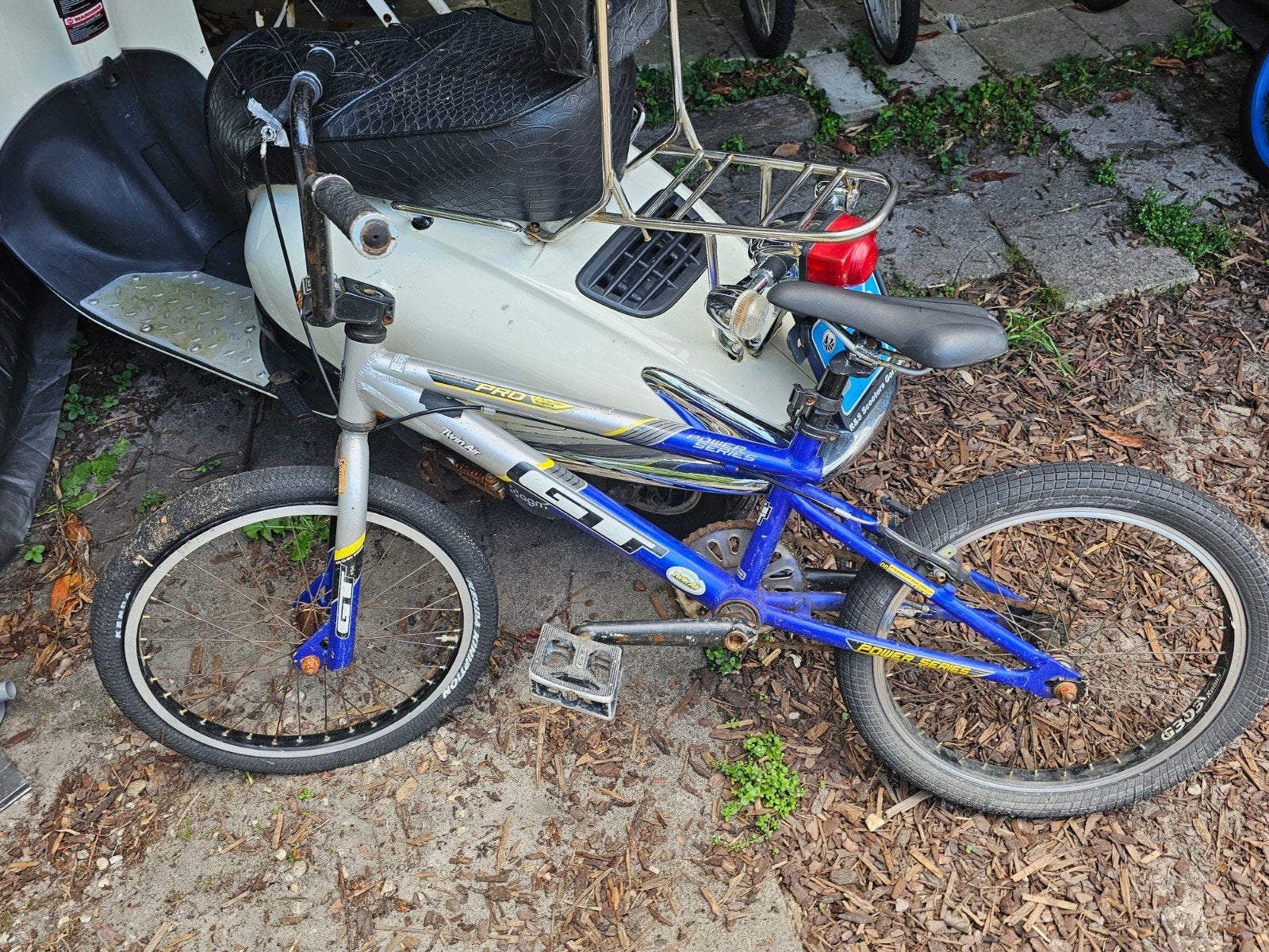 BMX opknapper voor kinderen (tot 11 jaar), Fietsen en Brommers, Fietsen | Crossfietsen en BMX, Ophalen, Gebruikt, Staal, 20 tot 24 inch