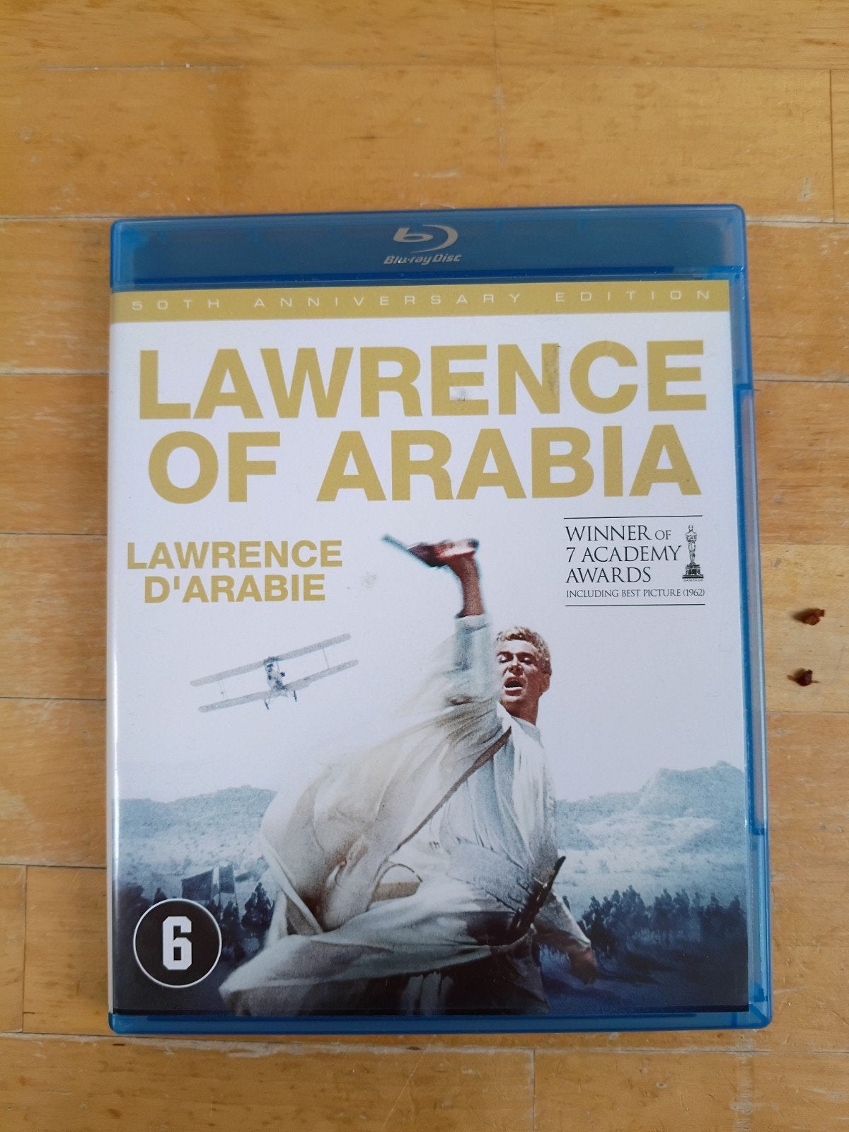 Lawrence of Arabia - 50th Anniversary Edition Blu-ray, Cd's en Dvd's, Engels, Film, Italiaans, Ophalen of Verzenden