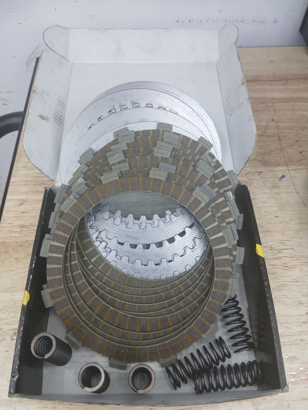 Yamaha wr450 koppelings platen set nieuw wr450 onderdelen yz, Motoren, Ophalen of Verzenden, Nieuw