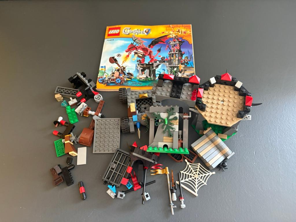 Partij castle onderdelen, Lego, Lego, Verzenden, Zo goed als nieuw
