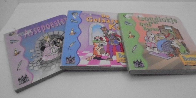BEDTIJD VERHAALTJES 3 STUKS ASSEPOESTER, DE GELAARSDE KAT, Boeken, Ophalen of Verzenden, Zo goed als nieuw