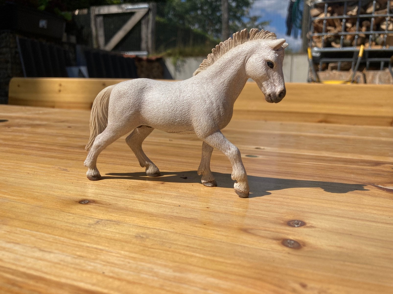 Schleich Müller 72090 Camargue Stallion, Ophalen of Verzenden, Gebruikt, Paard, Beeldje of Figuurtje