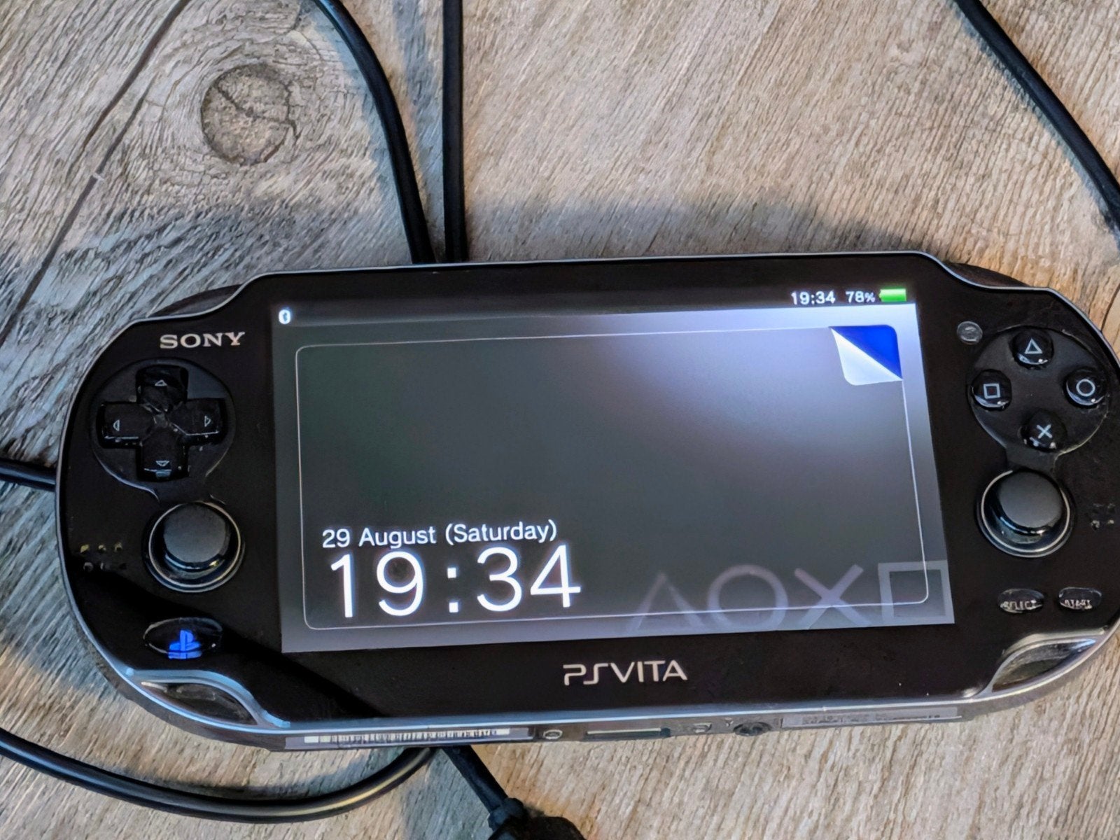 Sony PS Vita OLED 256GB met games en accessoires, Ophalen of Verzenden, Gebruikt, Zwart, Met games