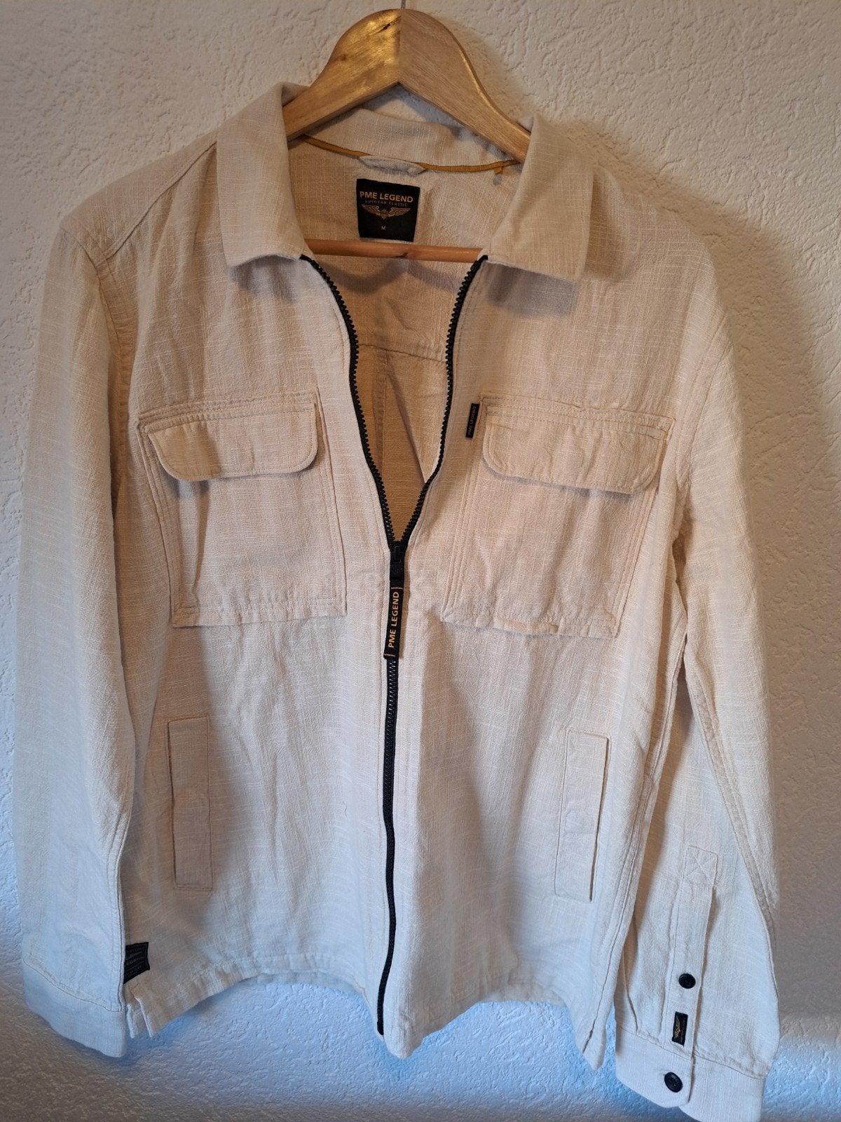 Mooie PME Legend jas, Maat 48/50 (M), Beige, Ophalen of Verzenden, Zo goed als nieuw