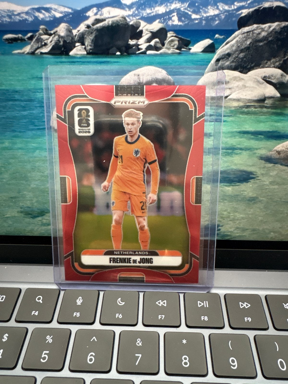 Frenkie de Jong 2026 WK Panini Prizm 11/50, Verzamelen, Ophalen of Verzenden, Nieuw, Buitenlandse clubs, Spelerskaart