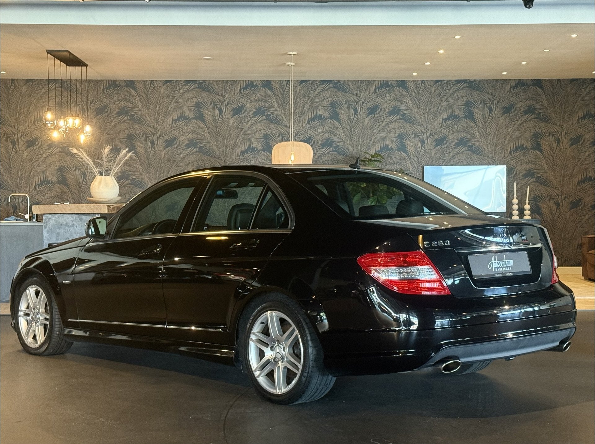Mercedes-Benz C-Klasse 280 Avantgarde AMG I Automaat I NL Au, Auto's, Automaat, Zwart, Bedrijf, Sedan