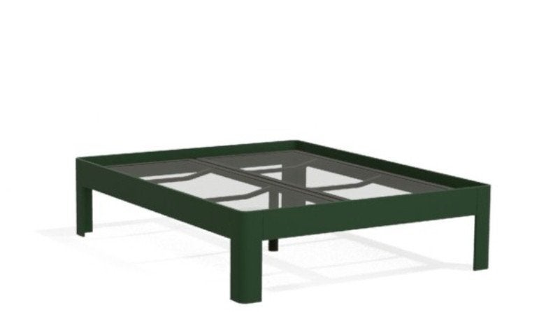 ZGAN Auping Auronde 2000 160x200x48cm  Pine Green, Ophalen, ., Zo goed als nieuw, .