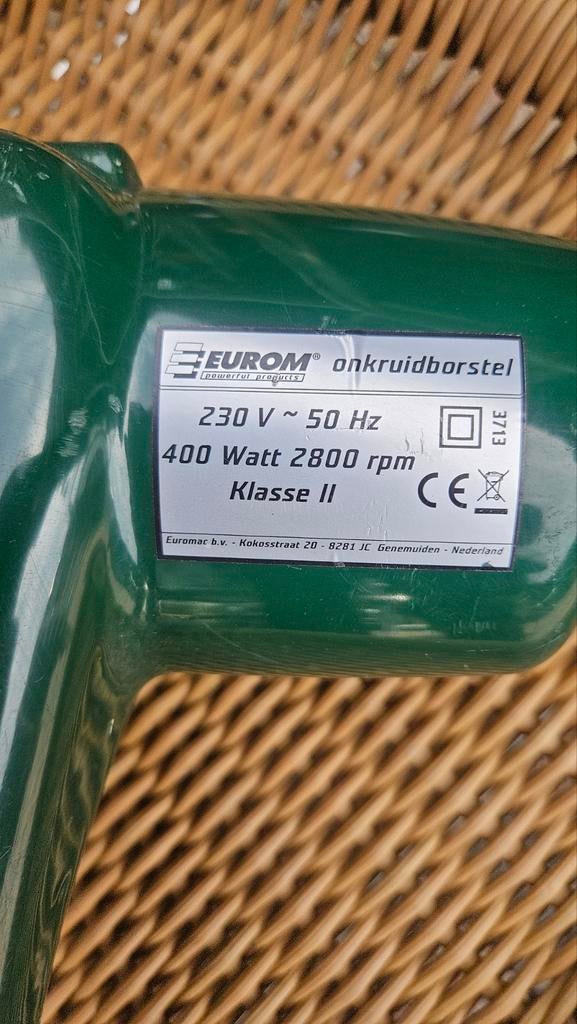 onkruid borstels elektrische, Ophalen, Tuinaarde
